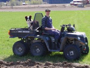 Farm dog &amp; farmer!